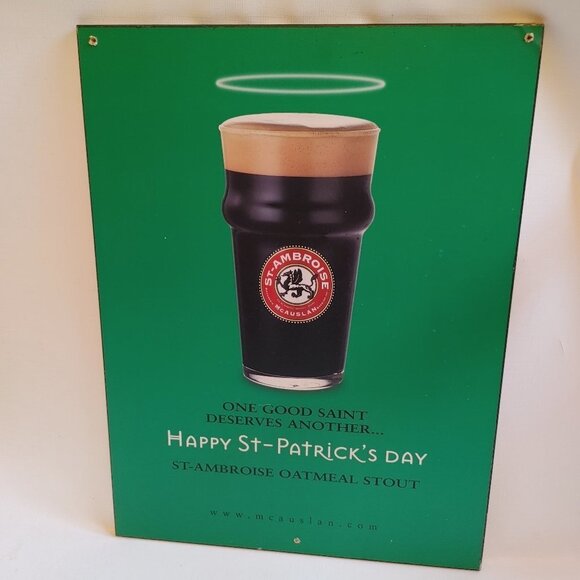 BRIGHT St. Ambroise McAuslan Plaque - Picture 1 of 5